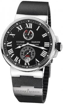 Buy this new Ulysse Nardin Marine Chronometer Manufacture 45mm 1183-122-3/42 v2 mens watch for the discount price of £7,460.00. UK Retailer.